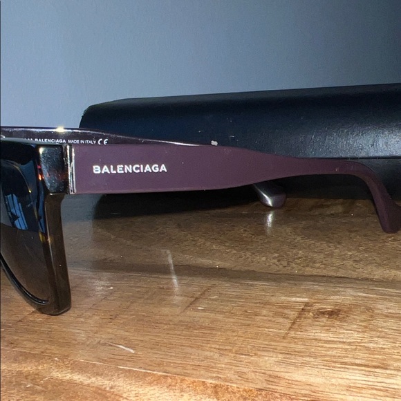 Balenciaga Women\'s Dark Brown Sunglasses main image 11